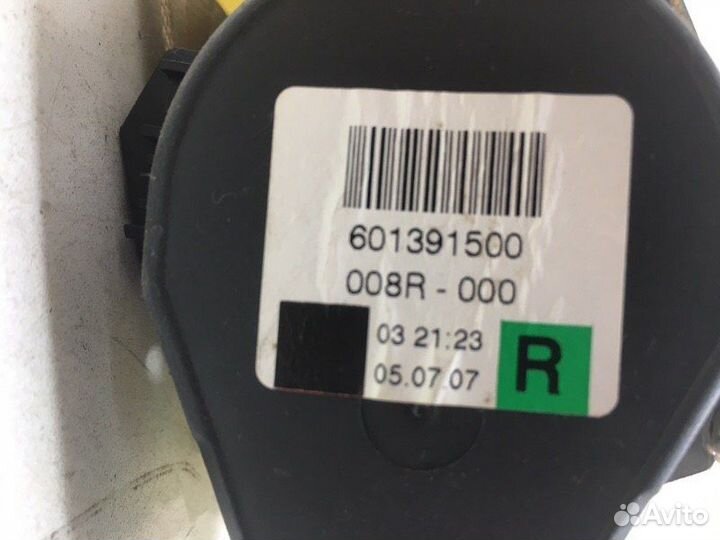 Ремень безопасности передний правый Volkswagen