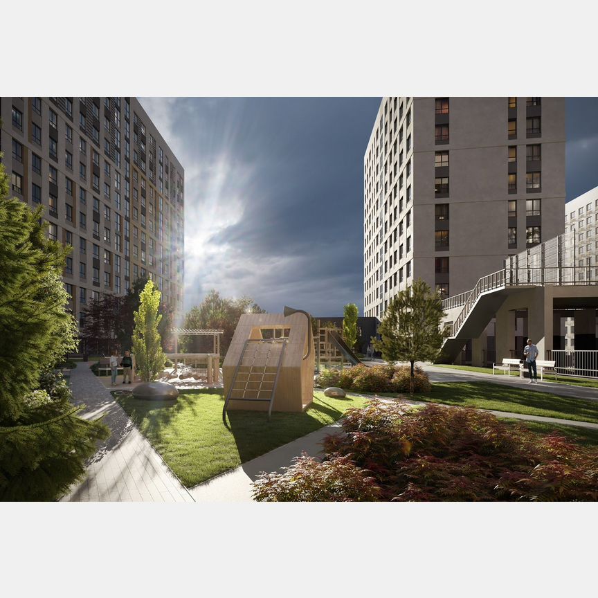 2-к. квартира, 48,7 м², 6/14 эт.