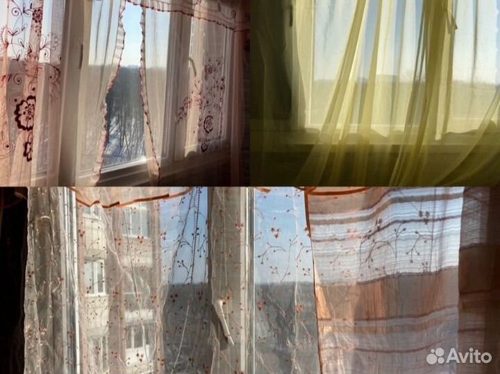 Штора тюль органза