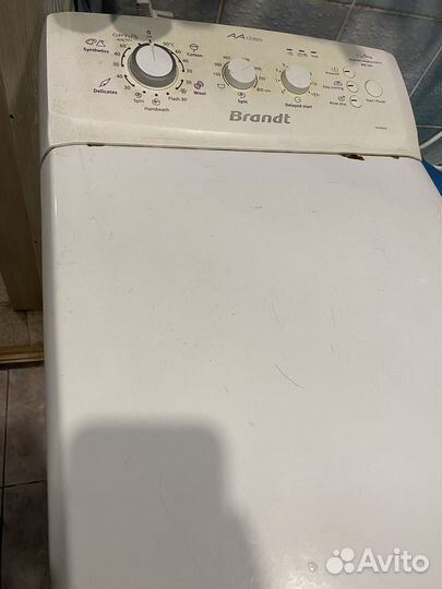 Стиральная машина с вертикальной загрузкой