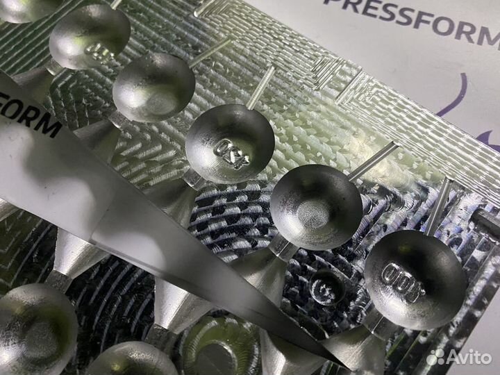 Форма чпу для литья грузил «Яйца»