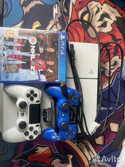 Sony playstation 4 fat с играми