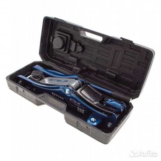 Домкрат подкатной 2т, с кейсом 80-380 мм Stels