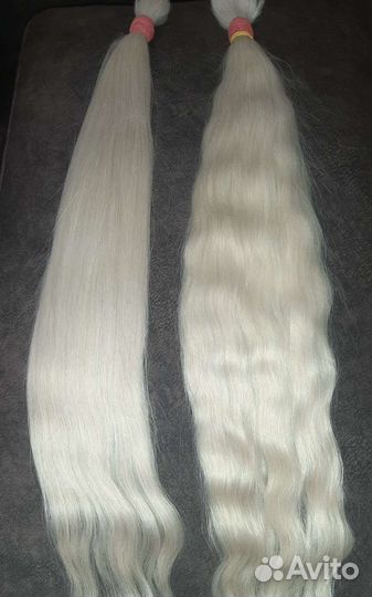 Хвост из натуральных волос