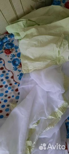 Бортики в кроватку и балдахин