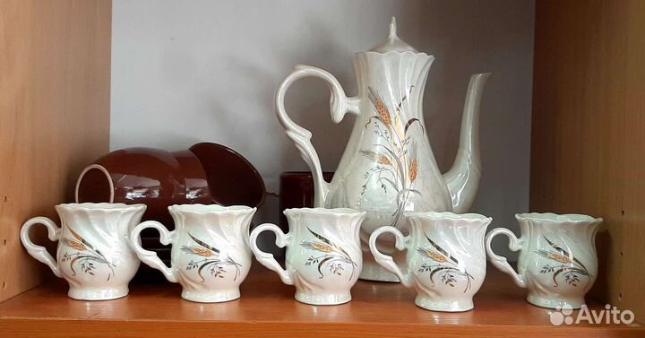 Сервиз кофейный.Украина.Фарфор