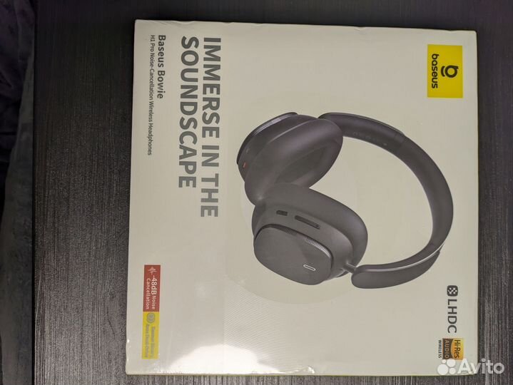 Беспроводные наушники Baseus H1 Pro новые