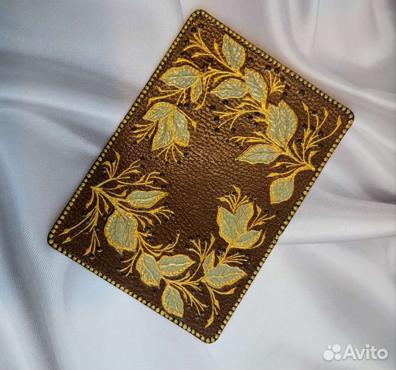 Обложка на паспорт кожа