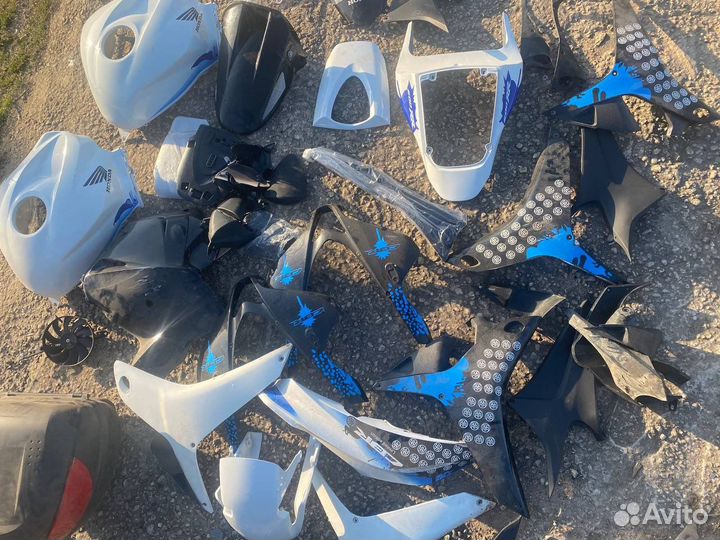 Пластик на мотоцикл Honda CBR600rr 2009г