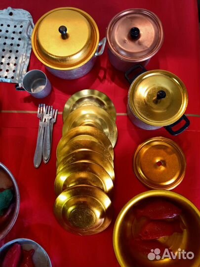 Кукольная посуда, 70-е г СССР