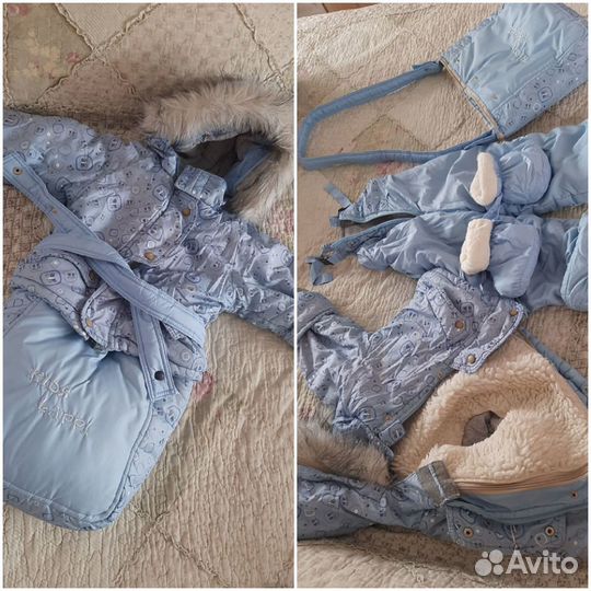 Комбинезон трансформер 0+ и постельное детское