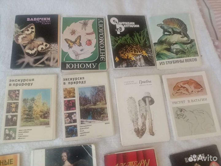 Наборы фотокарточек/открыток с подписями СССР