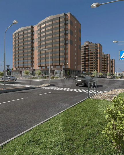 2-к. квартира, 59,3 м², 5/12 эт.