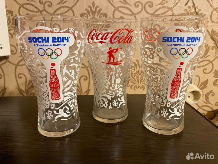 Памятные бокалы Олимпийские игры 2014 г