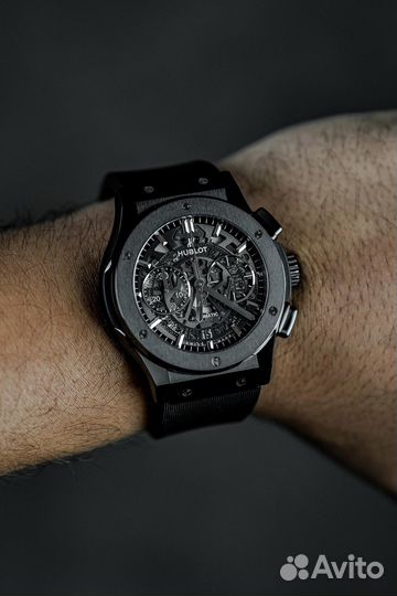 Hublot classic fusion aerofusion black magic