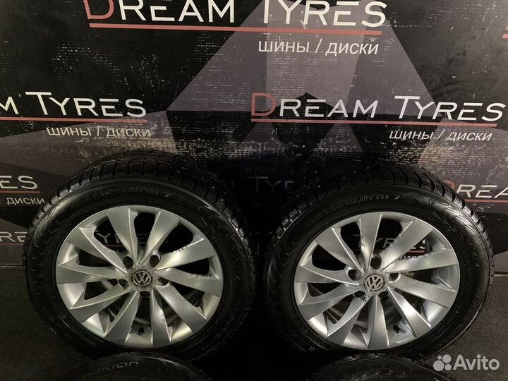 Зимние Колёса VW 215/55 R16 Б/у