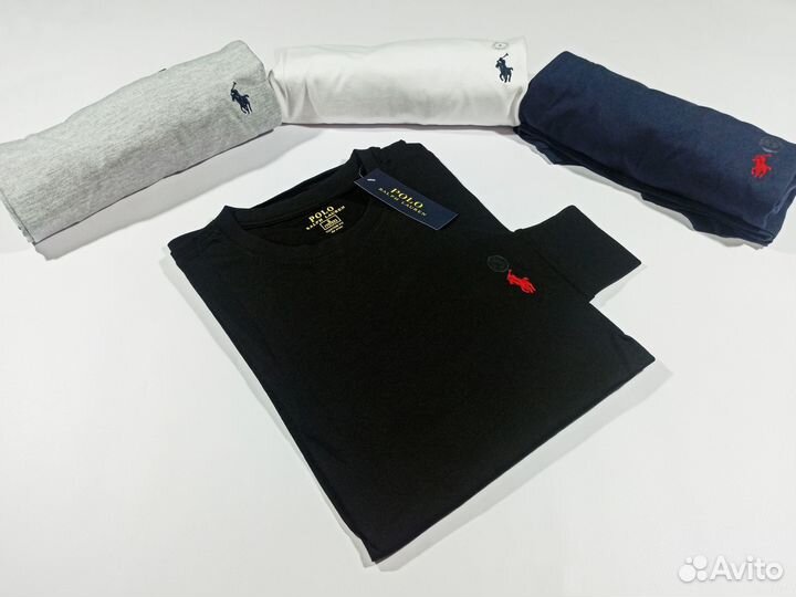 Лонгслив Polo Ralph Lauren LUX 4 цвета 2024