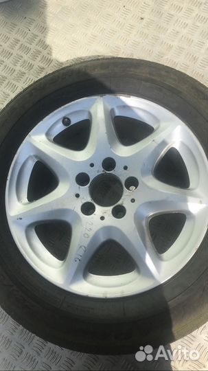 Б/У Колесный диск R16 7,5J ET46 5х112 dia 66.6
