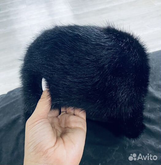 Шапка норковая женская