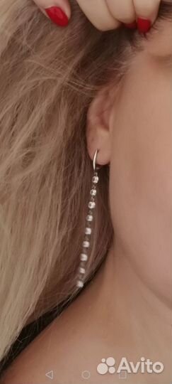 Серебряные серьги