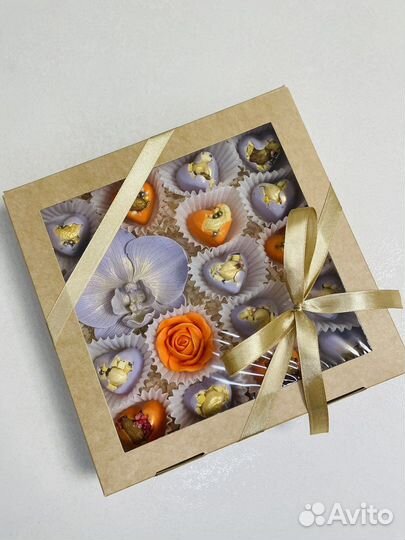 Шоколадные конфеты ручной работы