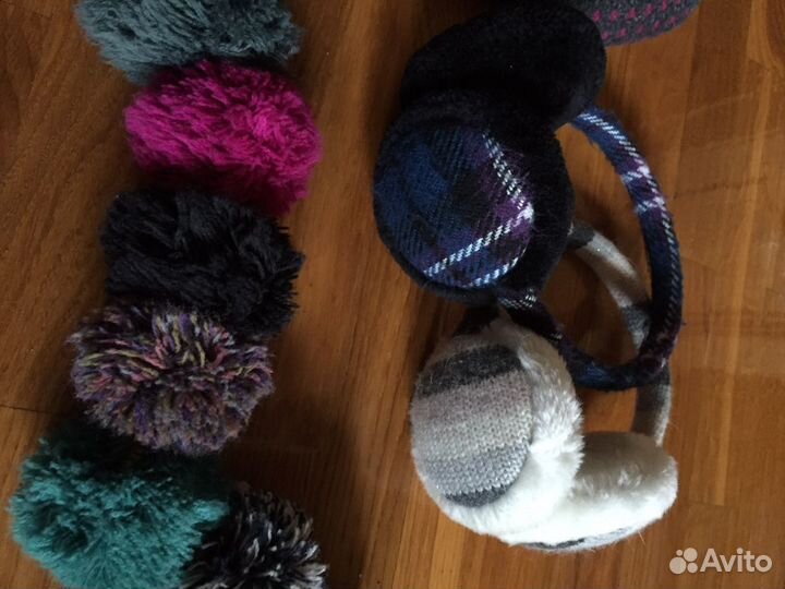 Шапки, шарфик, ушки молодежные
