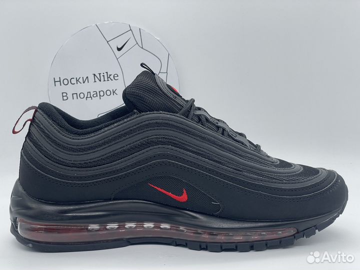 Nike Air Max 97 Black University Red