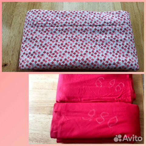 Ткань хлопок. Отрезы. Сатин. Байка