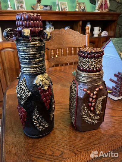 Бутылка стеклянная