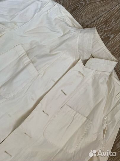 Китель офицерский сссрновый и брюки парадные белые