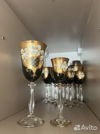 Хрустальные стаканы