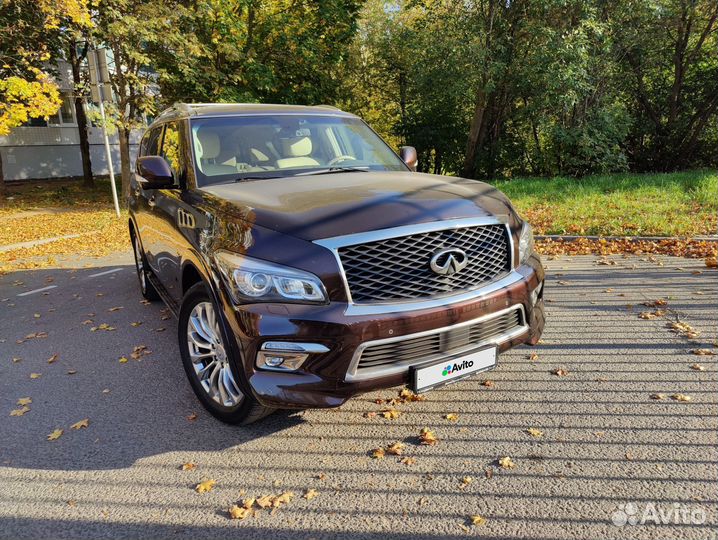 Infiniti QX80 5.6 AT, 2016, 232 000 км