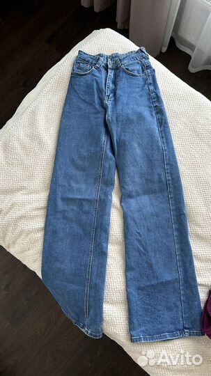 Джинсы клеш