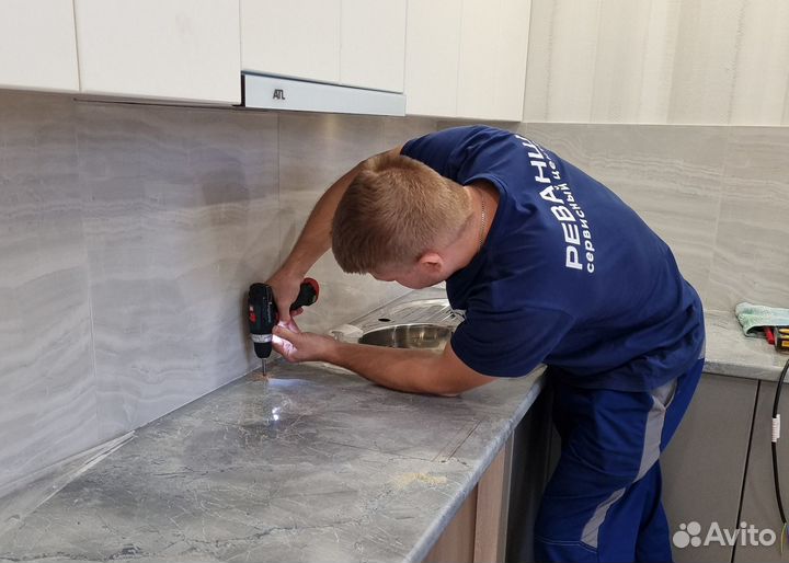 Установка встраиваемой бытовой техники