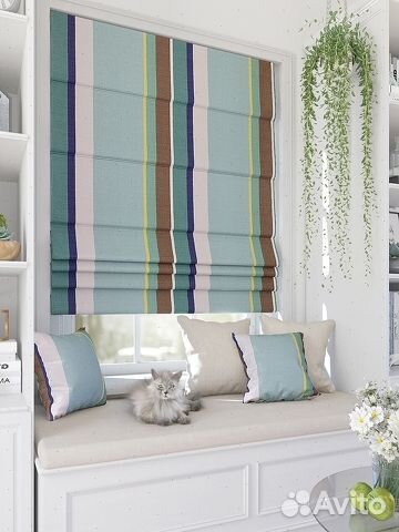 Римские шторы. Ткани из Европы и Турции