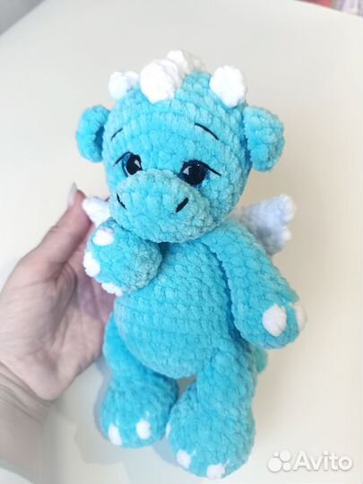 Дракон вязаный ручной работы