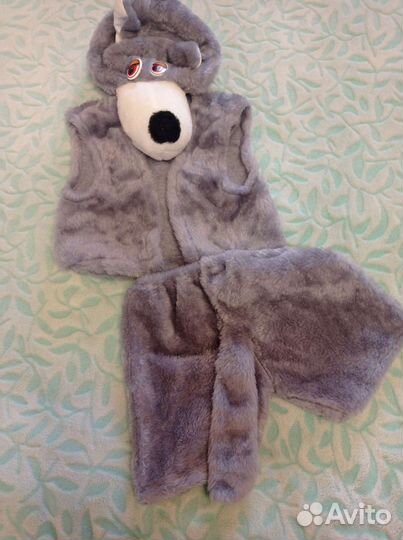 Новогодний костюм для мальчика волк