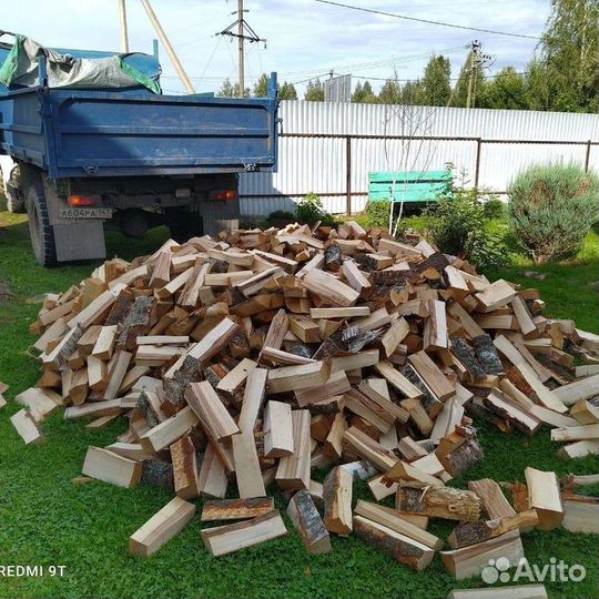 Дрова березовые колотые