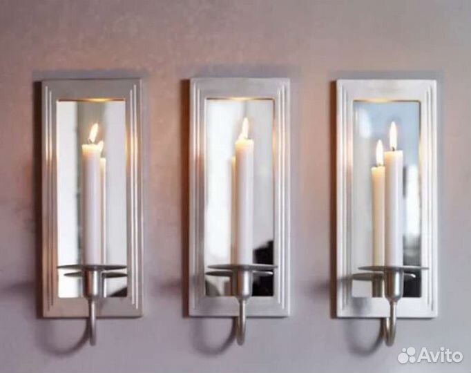 Подсвечники настенные икея