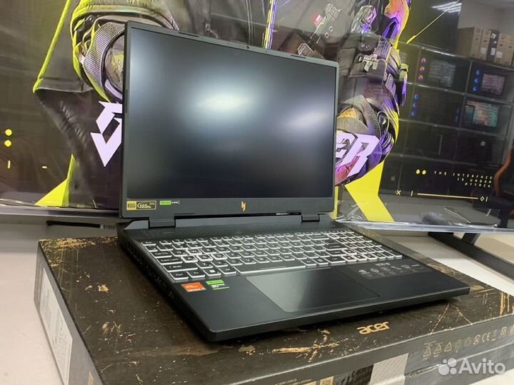 Игровой ноутбук acer Ryzen 7 7840H + RTX 4070