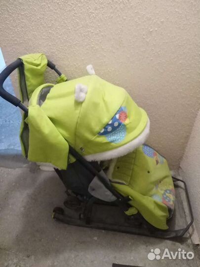 Коляска санки