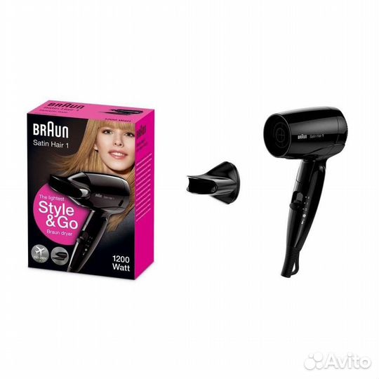 Новый Фен Braun Satin Hair 1 Style&Go HD130