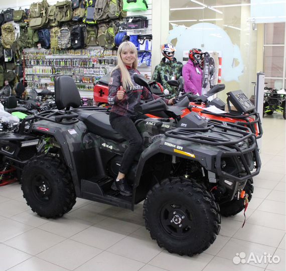 Квадроцикл hisun tactic 550 limited
