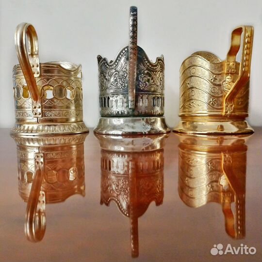 Коллекция подстаканников СССР. Винтаж