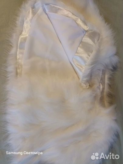 Свадебная меховая накидка