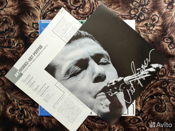 Art Pepper – Artworks – Japan 1984 OBI