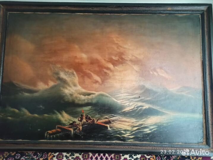 Картина маслом на холсте 