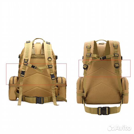 Рюкзак Combat трансформер 36-55л. (микс) (песок (к