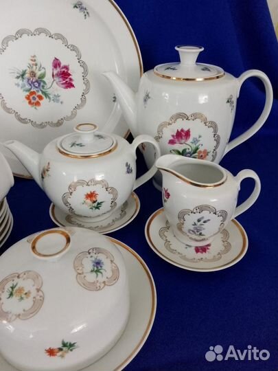 Чайный сервиз ГДР