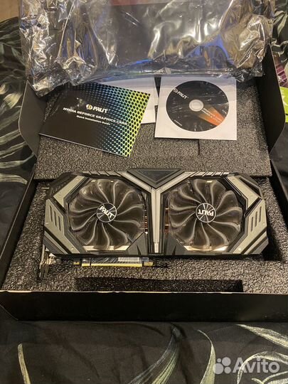 Видеокарта Palit GeForce RTX 2070 GameRock Premium